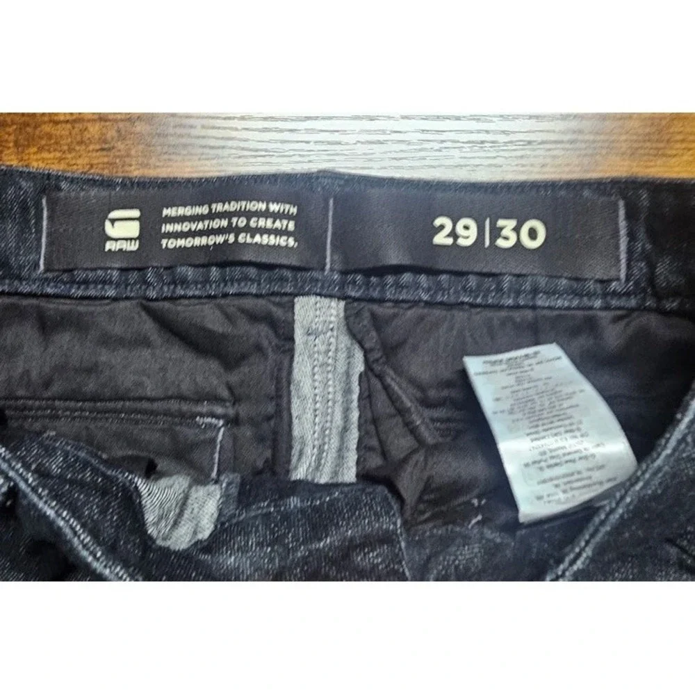 G-Star Rovic 3D Cargo Tapered Jeans Men's Size 29x30 Dark Rinse Denim Moto NWT